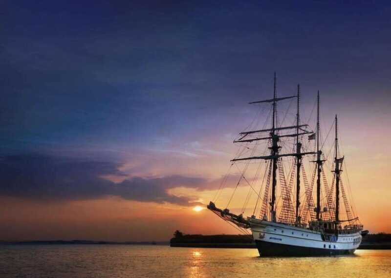 Singapore: Sunset Tall Ship Cruise with 4-Course Meal - Frequently Asked Questions