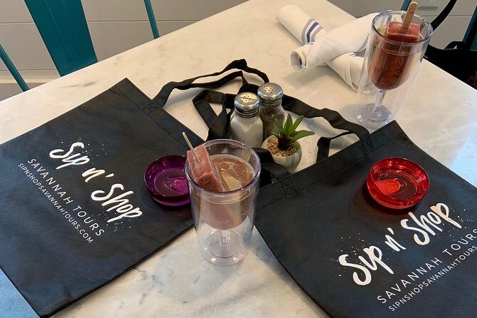 Sip n Shop Savannah Tour - Key Points