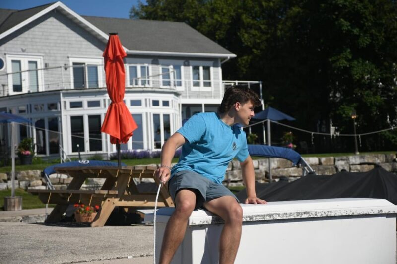 Sister Bay: 25' Pontoon Rental - Discovering Door County from the Water: An In-Depth Review