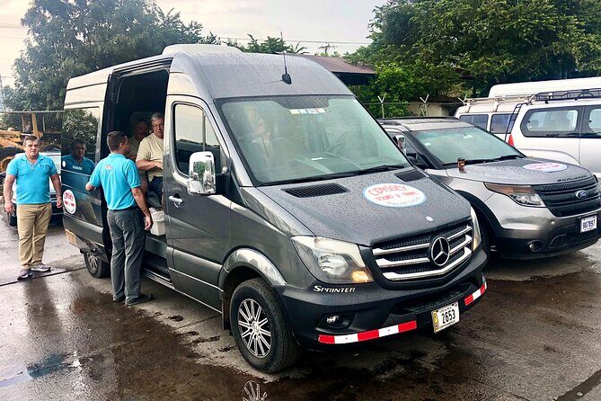 SJO airport to Caldera port transportation - Key Points