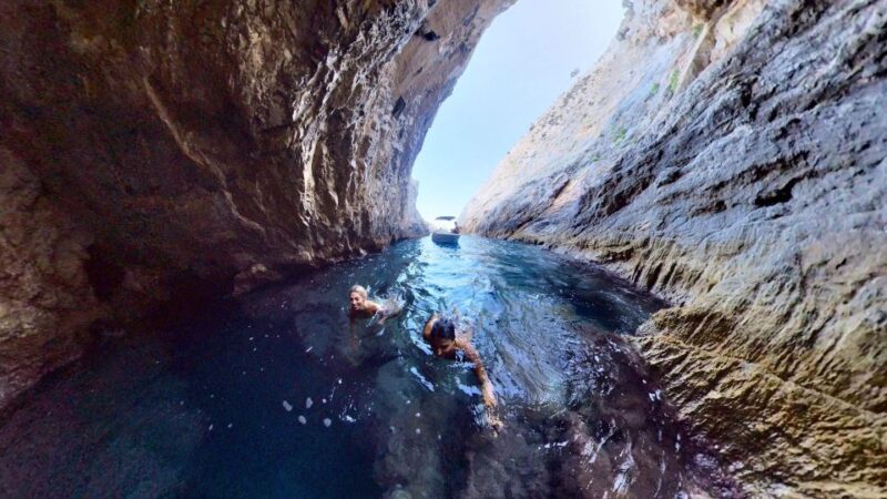 Skiathos: Private Lalaria Beach and Caves Speedboat Tour - The Experience in Detail