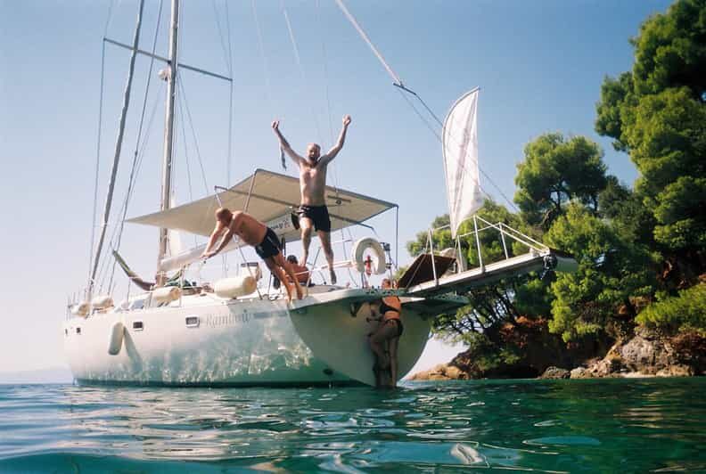Skiathos private tours :Sailing day with lunch on board, - The Itinerary and Highlights: What to Expect on Your Sailing Day