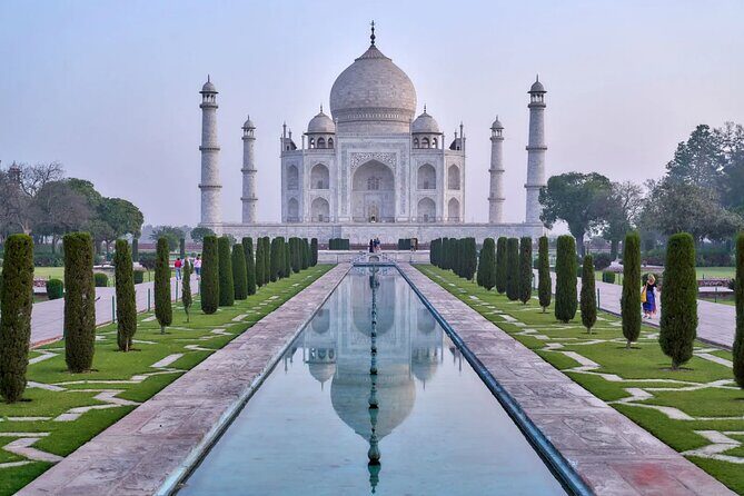 Skip The Line Sunrise Taj Mahal full day Guided Tour by car - Key Points