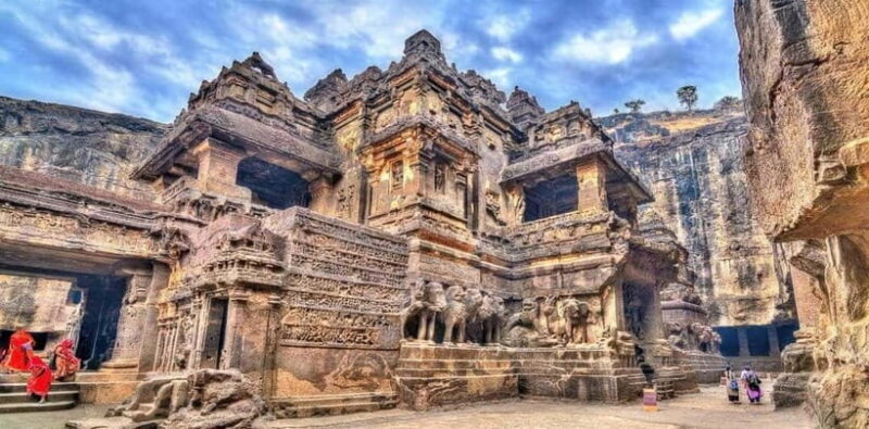 Skip-the-queue private Ajanta & Ellora 2-Day Tour ticket inc - Key Points