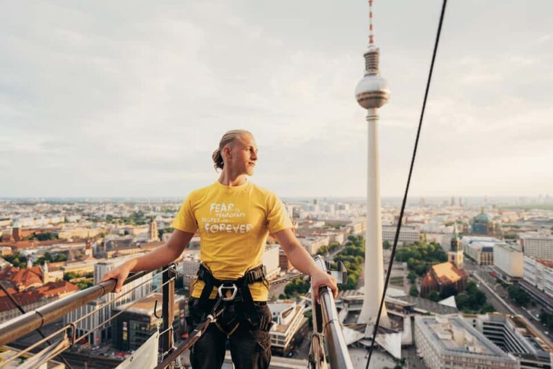 Sky Walk - 120 Meters above Berlin - Who Will Enjoy It Most?