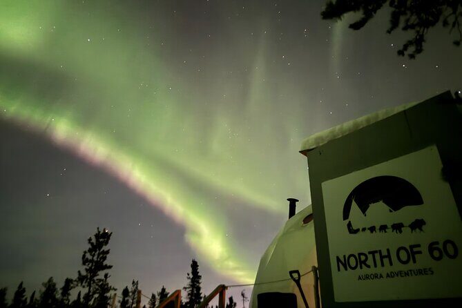 Skydome Aurora Viewing - Experience the Magic of the Aurora from a Warm Skydome in Yellowknife