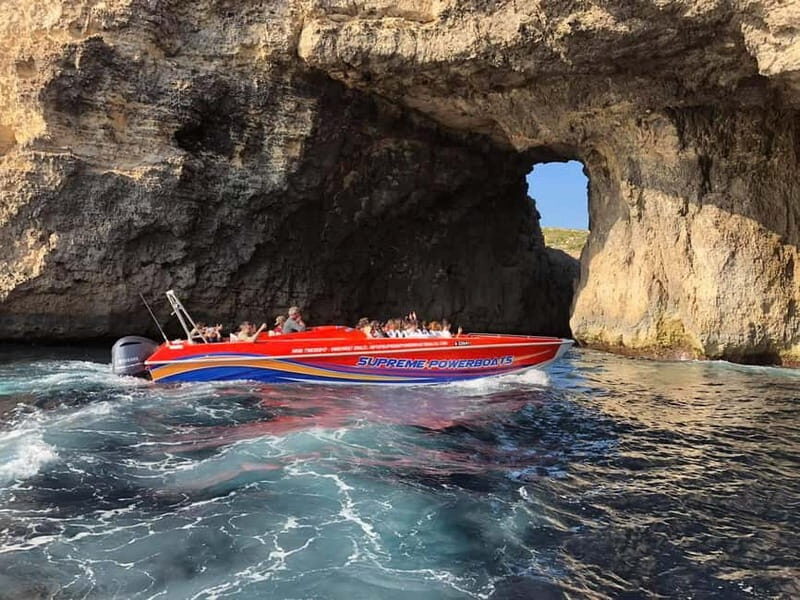 Sliema: Powerboat trip to Gozo & Comino with Caves - Authentic experiences and authentic value