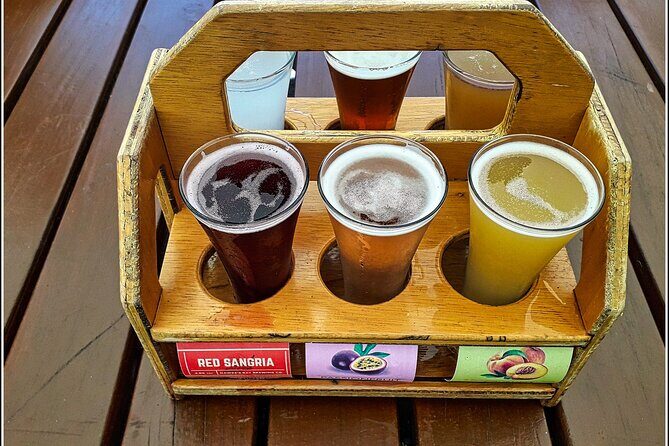 Small group - Beer, Wine, Cider and Gin Tour - 5.0 - 5.5 hours - Key Points