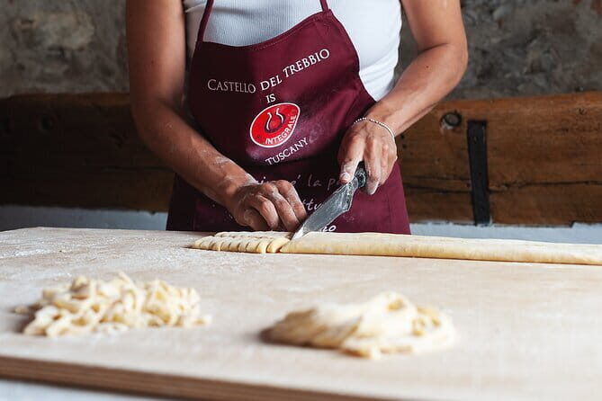 Small Group Pasta Making Class Wine Tasting in a Tuscan Castle - The Sum Up