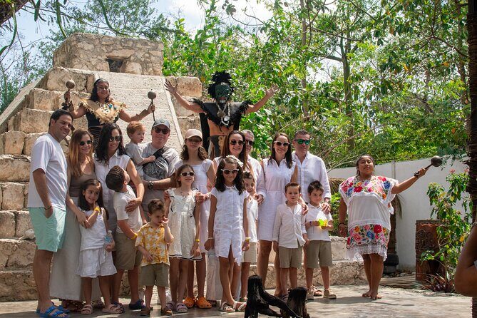 Small Group Shared Jeep Island Tour Mayan Park Cenote and Beach - Key Points