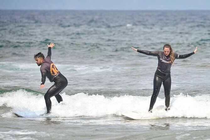 small group surf lesson in Playa de las Américas,Tenerife - Key Points