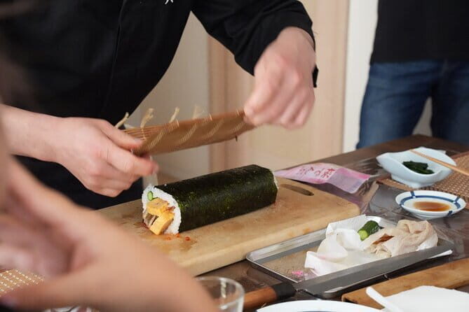 Small Group Sushi Roll & Omelette Lesson + Supermarket Tour - FAQs