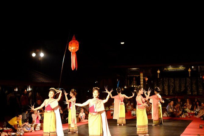 Small Group : Traditional Dinner with Performance and Local Fresh Market Tour - Summary