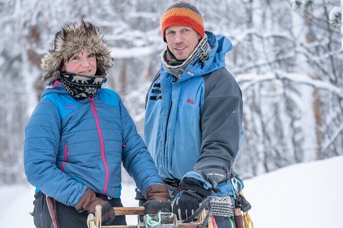 Small Group Wilderness Husky Sledding 2h from Tromsø (car needed) - Summary