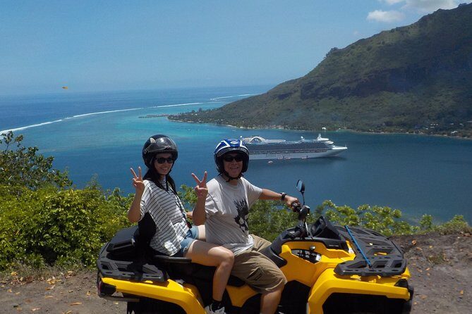 Small Magic Combo 3h30 of Quad + 1H00 of Jetski - Experience Moorea’s Natural Beauty with the Small Magic Combo Tour