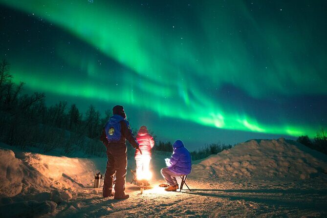 Small Northern Lights Tour Max8 Guests PRO Photographer included - A Deep Dive into the Arctic Night