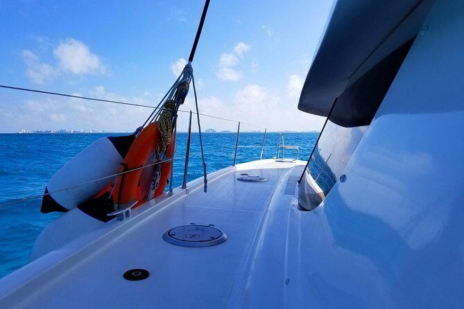 Snorkel adventure to Isla Mujeres by Catamaran. Open Bar and buffet included. - FAQ