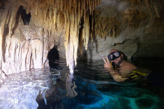 Snorkeling adventure in Yal-Kú lagoon, + Underground Cenote - The Sum Up