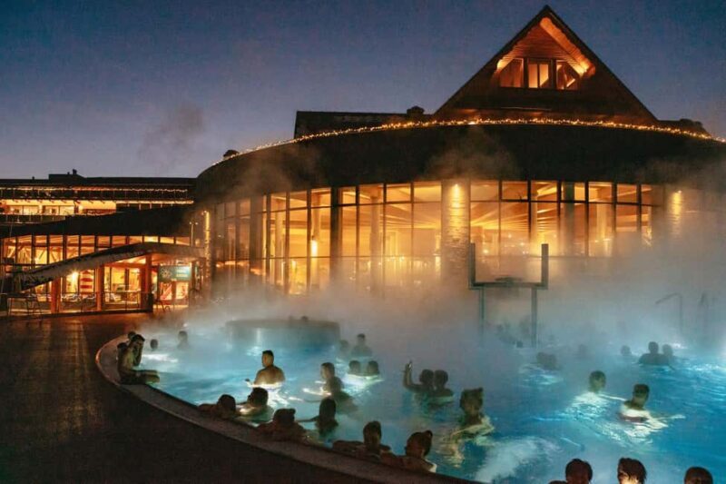 Snowmobile Adventure & Thermal Pools with hotel drop off - Key Points