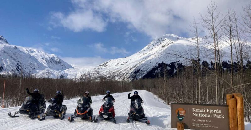 Snowmobile and Snowshoe Dual Adventure from Seward, AK - Starting Point and Duration