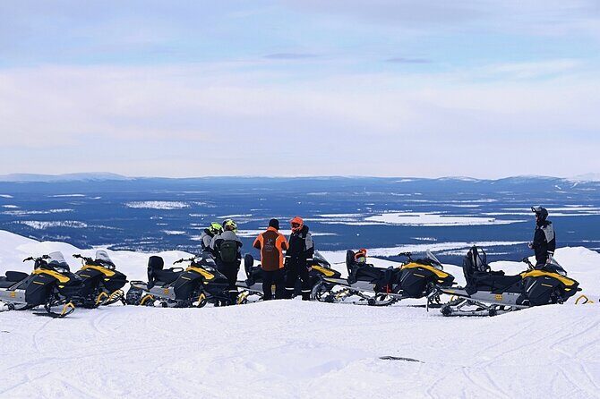 Snowmobile Rides Through Kumputunturi Fell in Kittilä, Finland - An In-Depth Look at the Snowmobile Adventure