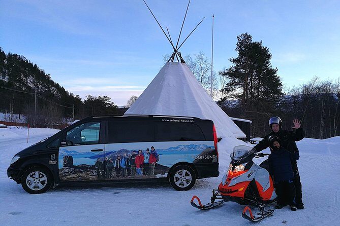 Snowmobile safari in the mountain plateau of Finnmarksvidda - Key Points