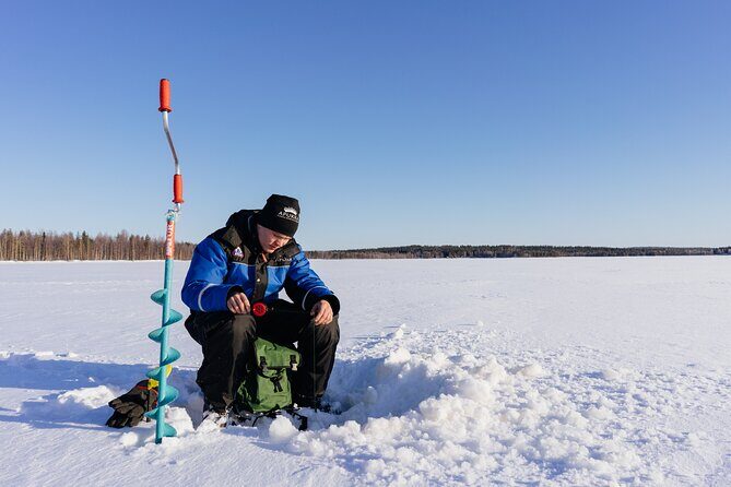 Snowmobiling and ice fishing in Apukka Resort, Rovaniemi - Practical Details and Considerations
