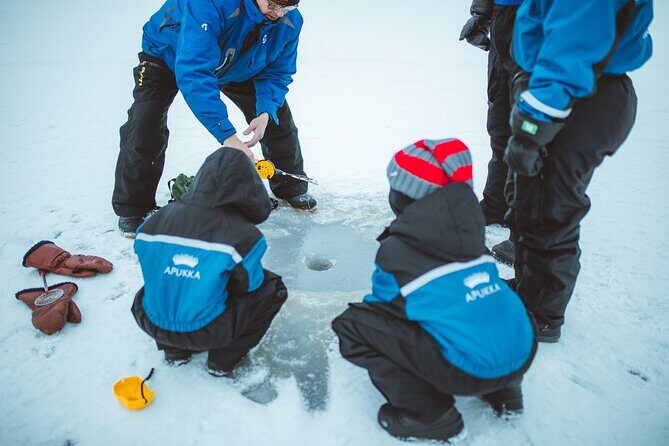 Snowmobiling and ice fishing in Apukka Resort, Rovaniemi - Real Experiences from Travelers