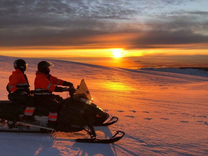 Snowmobiling on Eyjafjallajökull - An In-Depth Look at the Snowmobiling on Eyjafjallajökull Tour