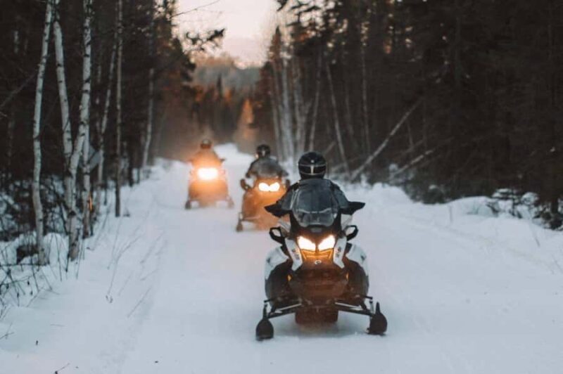 Snowmobiling Upper Laurentians 2hrs near Mont-Tremblant - Key Points