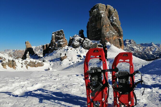 Snowshoe hike to the Cinque Torri - Key Points