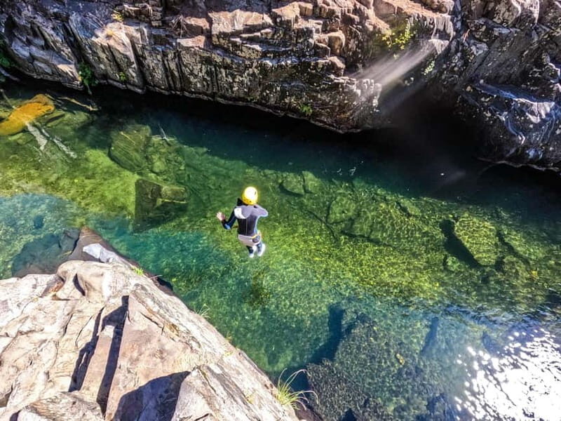 Soft Canyoning Ceira River, in Góis, Coimbra - Key Points