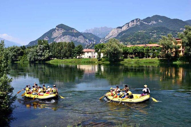 Soft Rafting on Adda River - A Close-Up Look at Soft Rafting on the Adda River