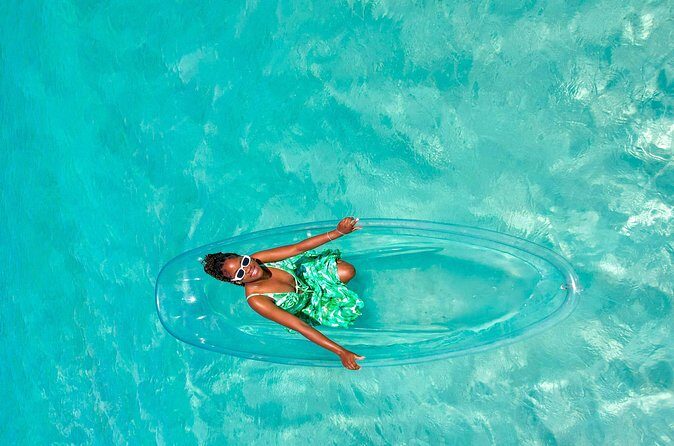 Solo Clear kayak Drone Photoshoot in Turks and Caicos - Who Will Enjoy This?