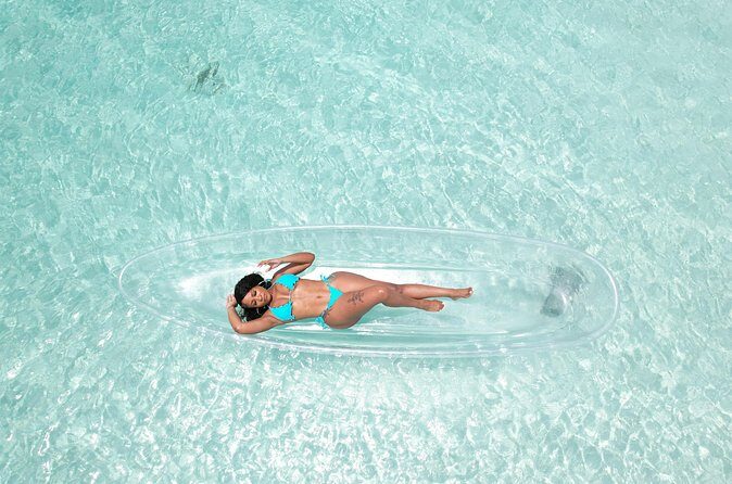 Solo Clear kayak Drone Photoshoot in Turks and Caicos - Summary