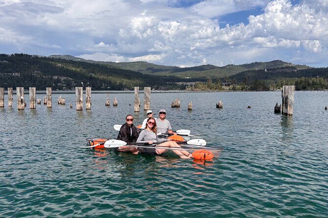 Sommers Bay Clear Kayak Tour// Flathead Lake - Discover Flathead Lake with a Clear Kayak Tour in Somers Bay