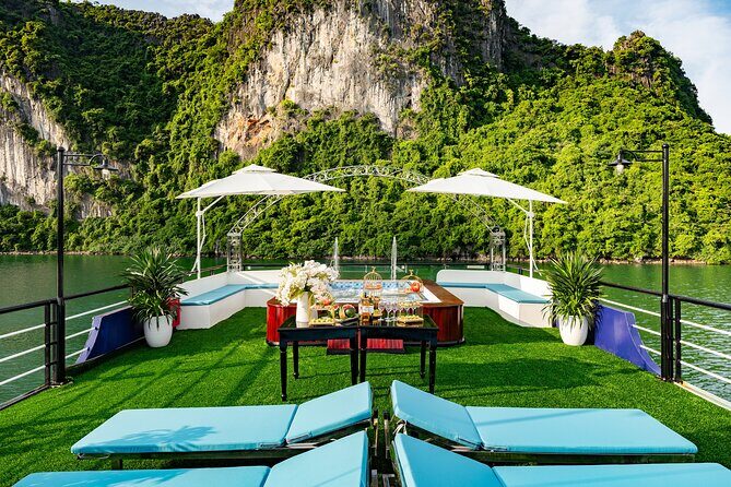 Sonata Cruise: Halong Bay Day Trip with Buffet and Jacuzzi Pool - Key Points