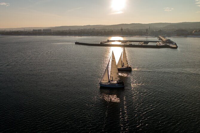 Sopot Sunset Cruise with Welcome Drink - Key Points