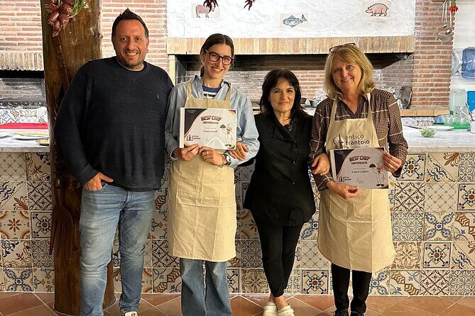 Sorrento Cooking School Cook as Locals with seaview Hands on 100% - FAQs