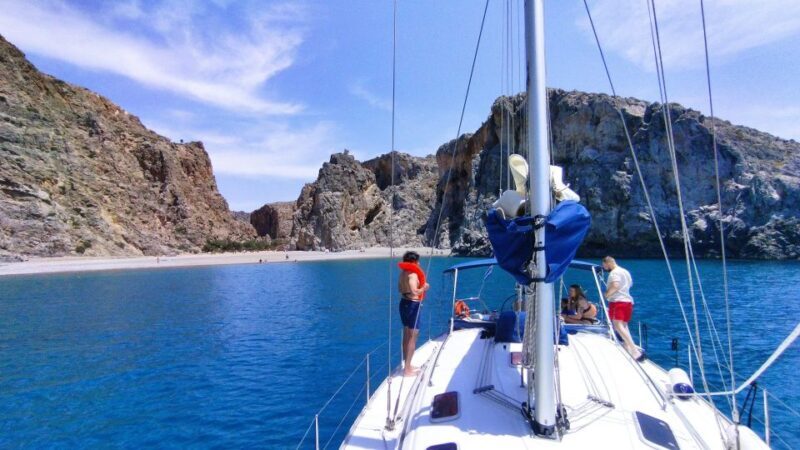 South Crete: Sunset Sailing full day trip with finger food - The Itinerary: What to Expect
