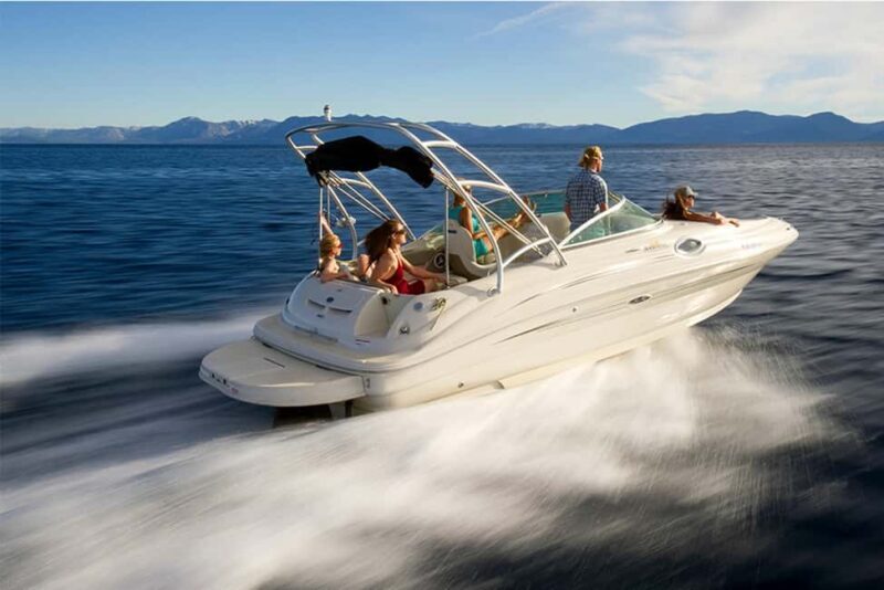 South Lake Tahoe: 23-foot Sea Ray Power Boat Rental - FAQs