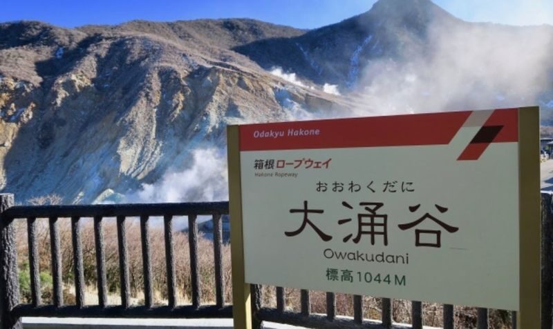 Spacious Luxury Bus: Mount Fuji 5th Station & Hakone Ropeway & Gotemba Outlet (Departing from Tokyo) - Owakudani: steam, sulfur, and a short stop
