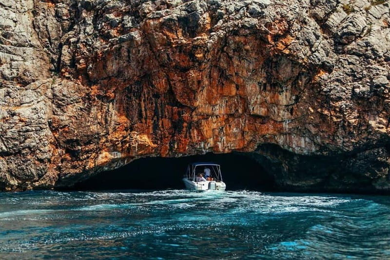 Spedboat tour Tivat - Blue Cave,island Our Lady of the Rocks - An Authentic Montenegro Speedboat Experience: Blue Cave, Our Lady of the Rocks & More