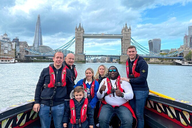 Speedboat 'THE THAMES BEAST' from Tower Millennium Pier - 40 mins - Key Points
