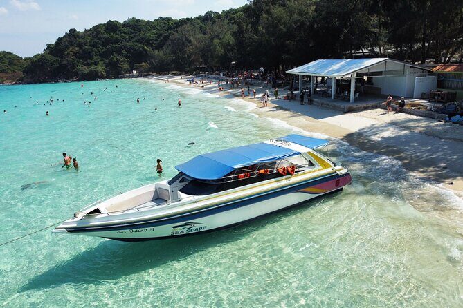 Speedboat Tour From Pattaya to Koh Larn Coral & Sak Island - First Stop: Koh Larn (3 hours)