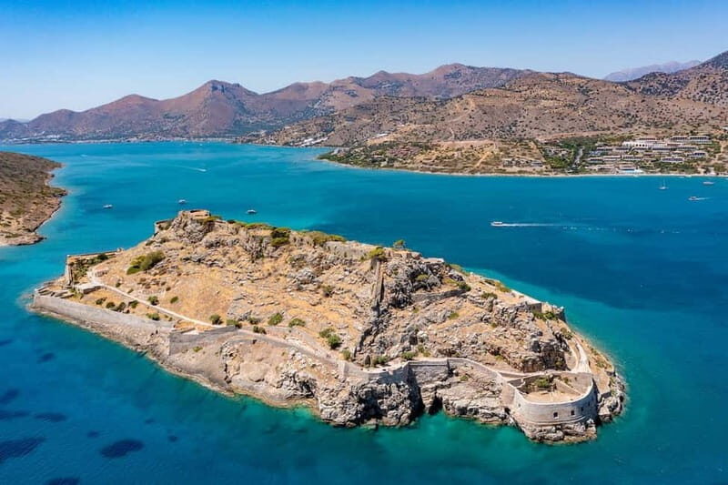 Spinalonga with Guide, Kolokitha Bay Cruise, Swimming & BBQ - Key Points