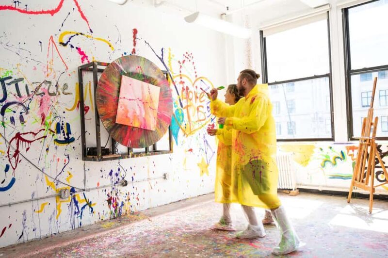 Spinning Private Art Experience - Key Points