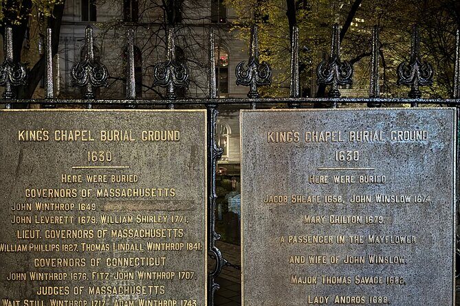 Spirits Of The Dead - A Boston Ghost Tour - Key Points