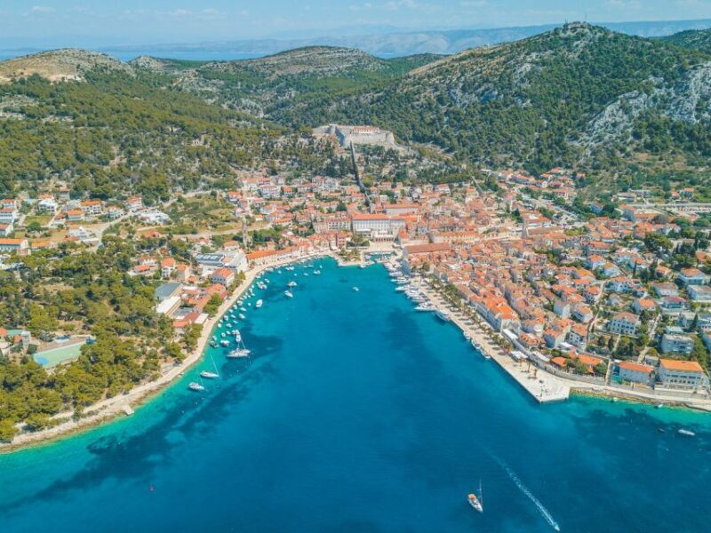 Split and Trogir: Private Hvar and Red Rocks Boat Tour - Exploring Hvar Town: Culture and Views