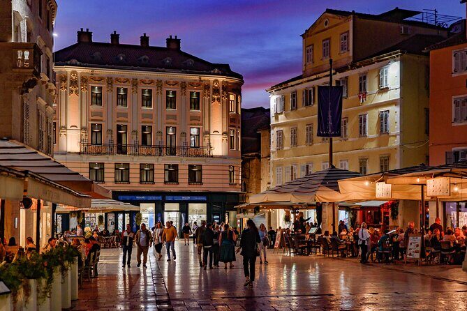 Split highlights  Evening walking tour - The Sum Up